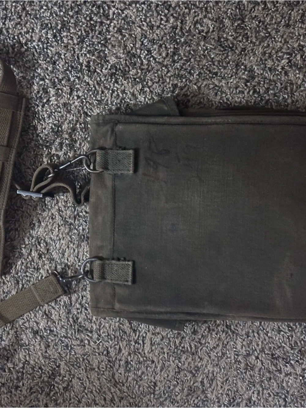 Original WWII map bag